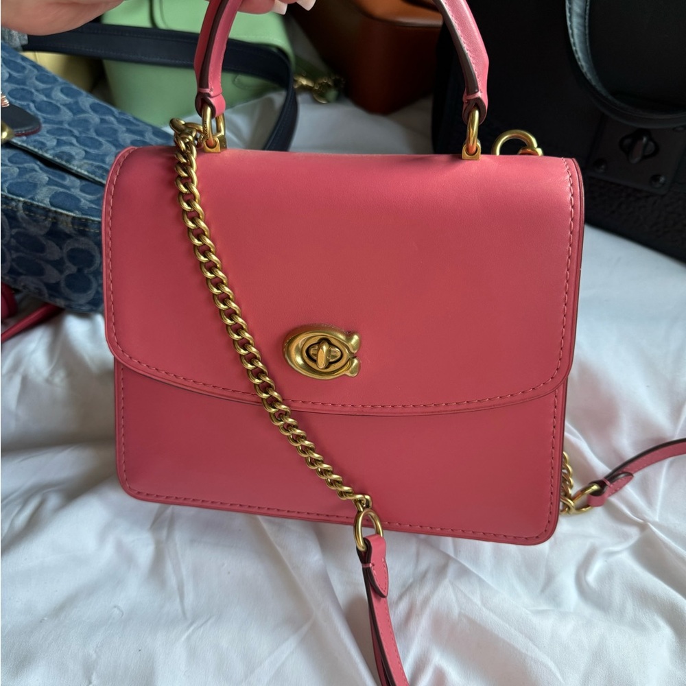 Coach Parker top handle